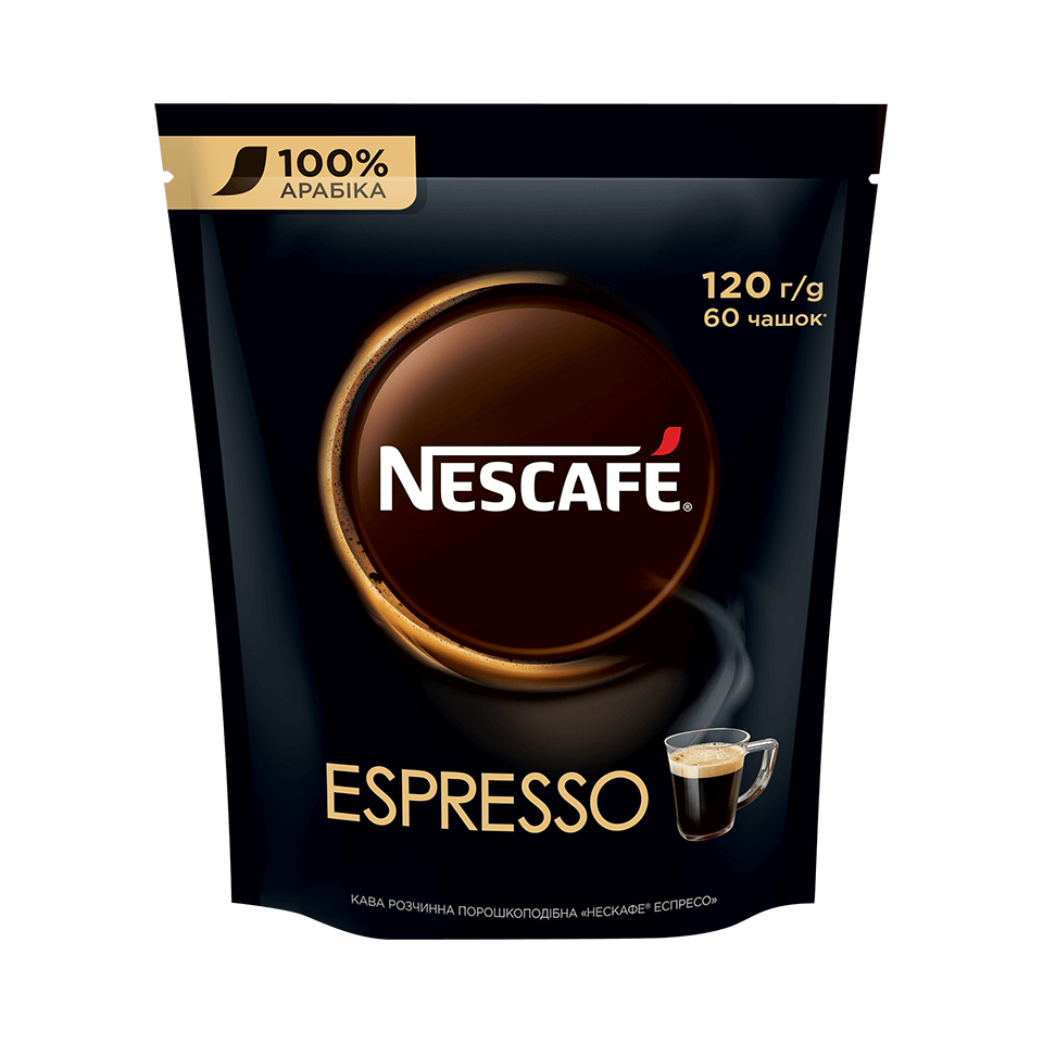 Розчинна кава Нескафе Еспресо | Nescafé® UA